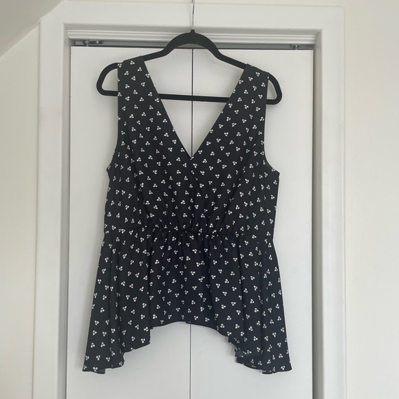 Lewit Silk Peplum Blouse - Picture 2 of 9